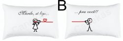 2 Fronhas para travesseiro 50x70 cm personalizada (par)